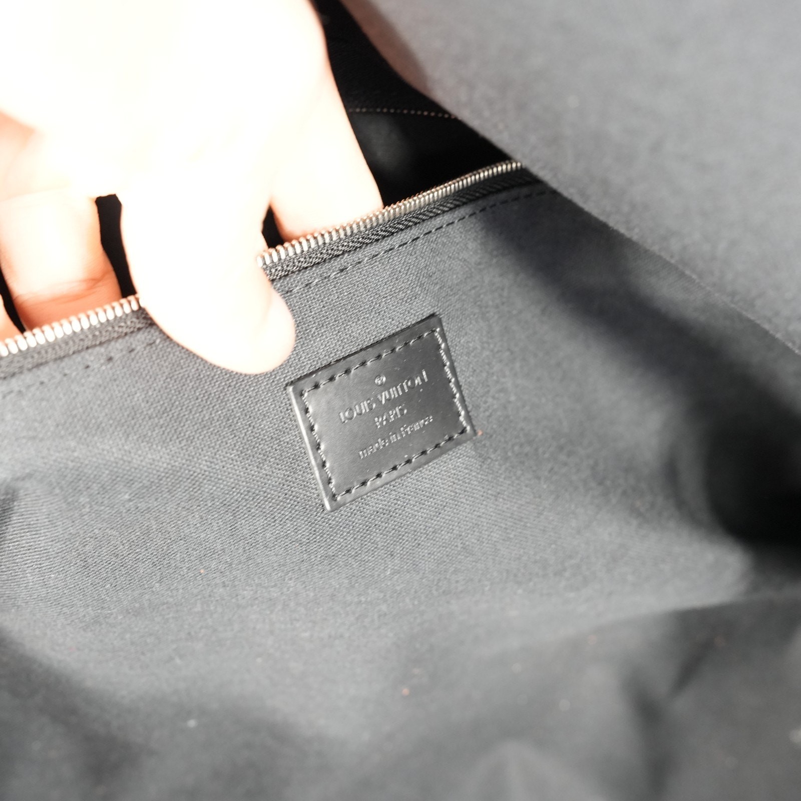 Louis Vuitton Damier Graphite Roadster 50 Weekend Duffel Bag