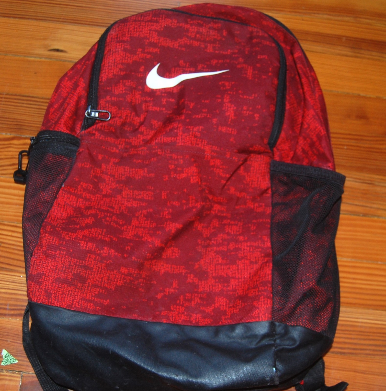Nike Brasilia Training Backpack Red Black