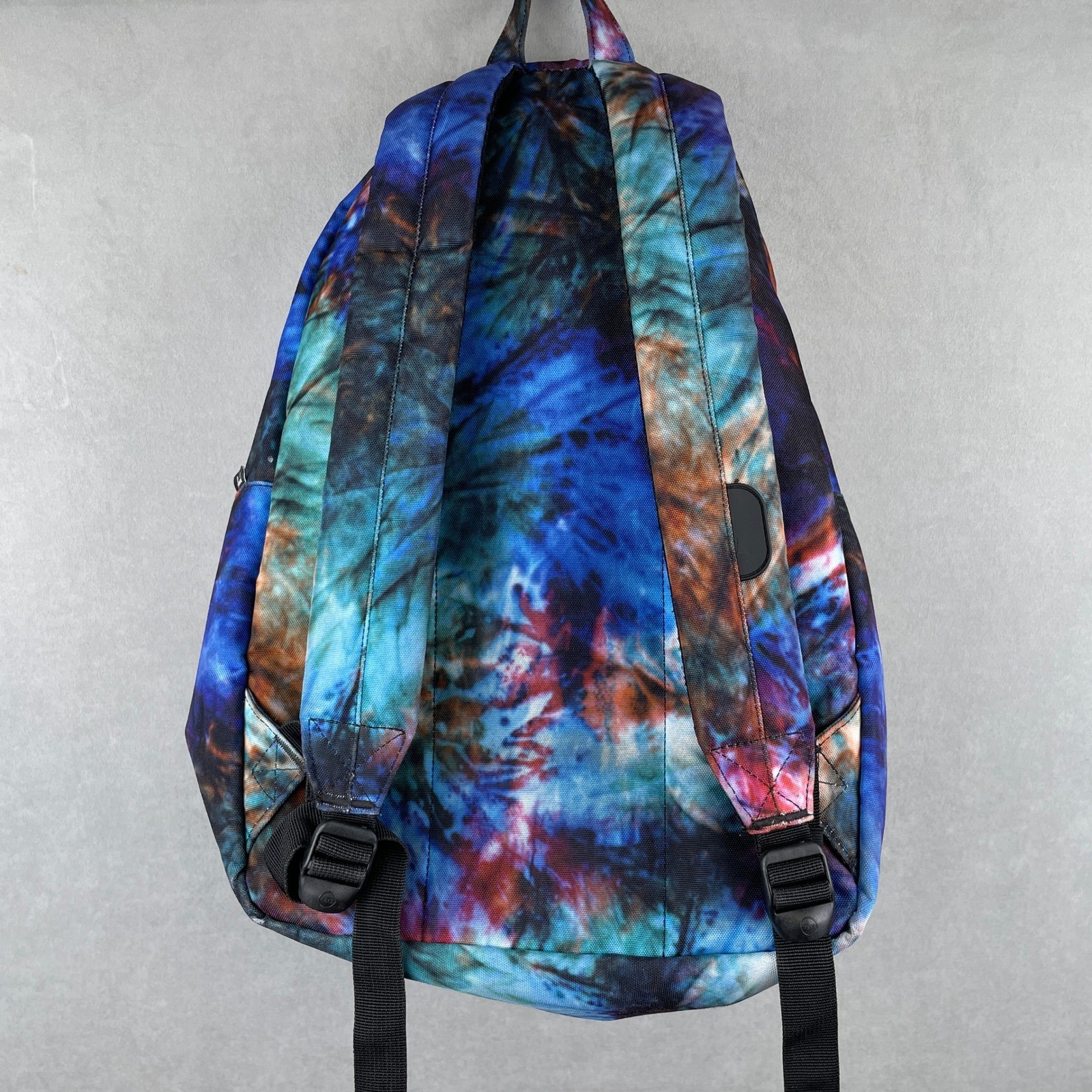 Herschel Supply Backpack Tie Dye Blue Travel Laptop Bag Retro Hippie Festival