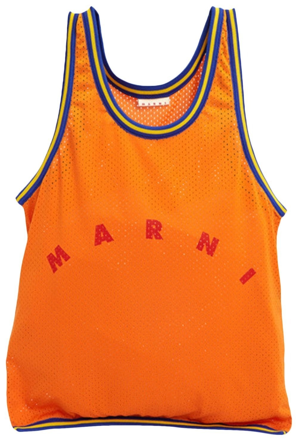 $395 MARNI Basketball Jersey Tote Bag Shopper (23″x16″) Brand New w/ Tags ITALY
