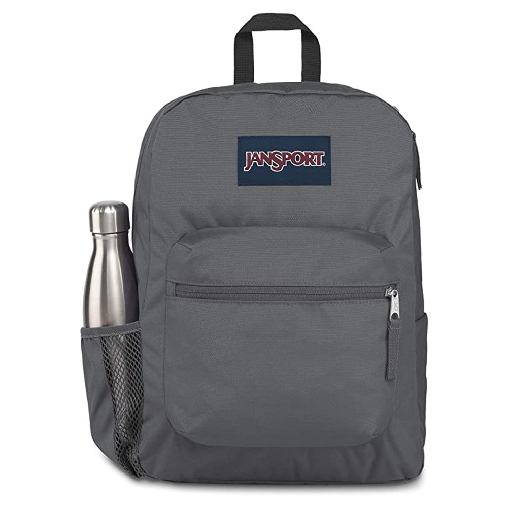 JanSport Cross Town 100% Authentic School Backpack With Front Pocket 13×8.5×17