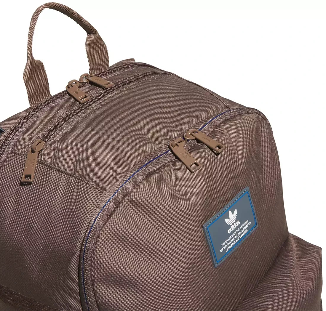 Adidas Originals National 3.0 Backpack Brown Earth Strata NWT