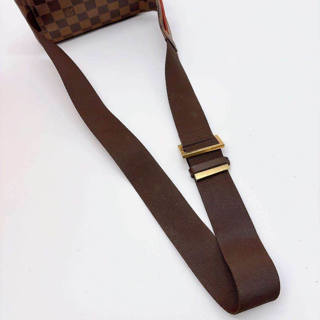Louis Vuitton Geronimos Damier Body Bag Handbag Luxury Vintage 10.5x18x4cm