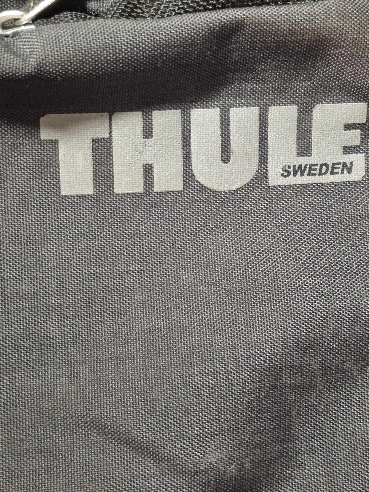 THULE sweden Athletic Backpack Dark Grey With Black And Teal Accents
