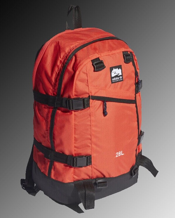 ADIDAS Adventure Backpack Large H22714 Bright Red/Black/White
