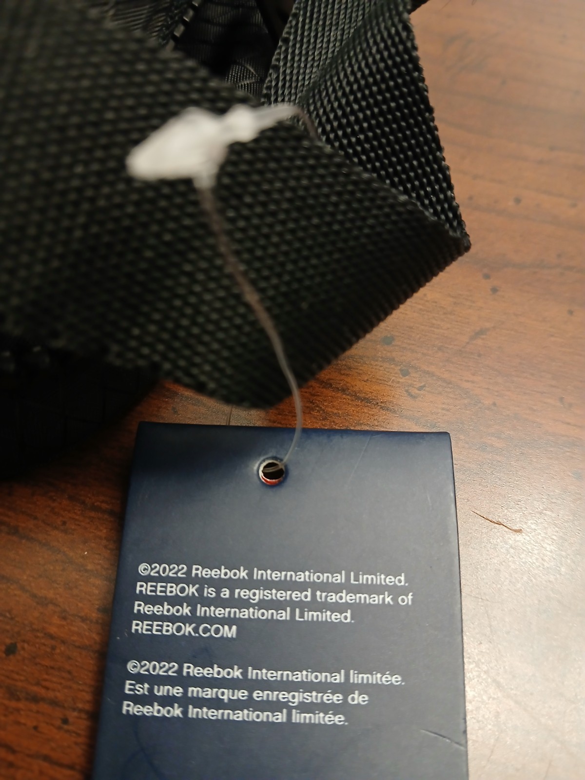 Reebok REED Dopp Kit in BLACK for toiletries travel size 6L NEW with TAGS