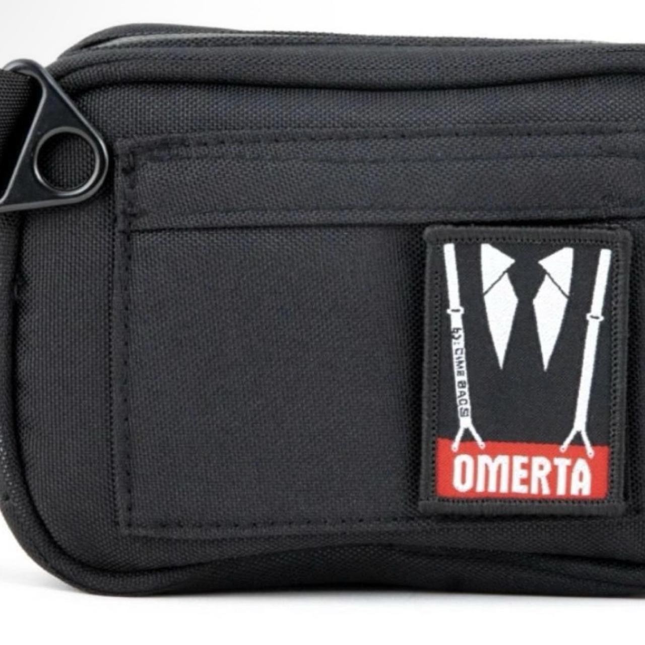 Dime Bags x OMERTÀ – 8” Black “The Boss” Padded Protective Smell-Proof Pouch NWT