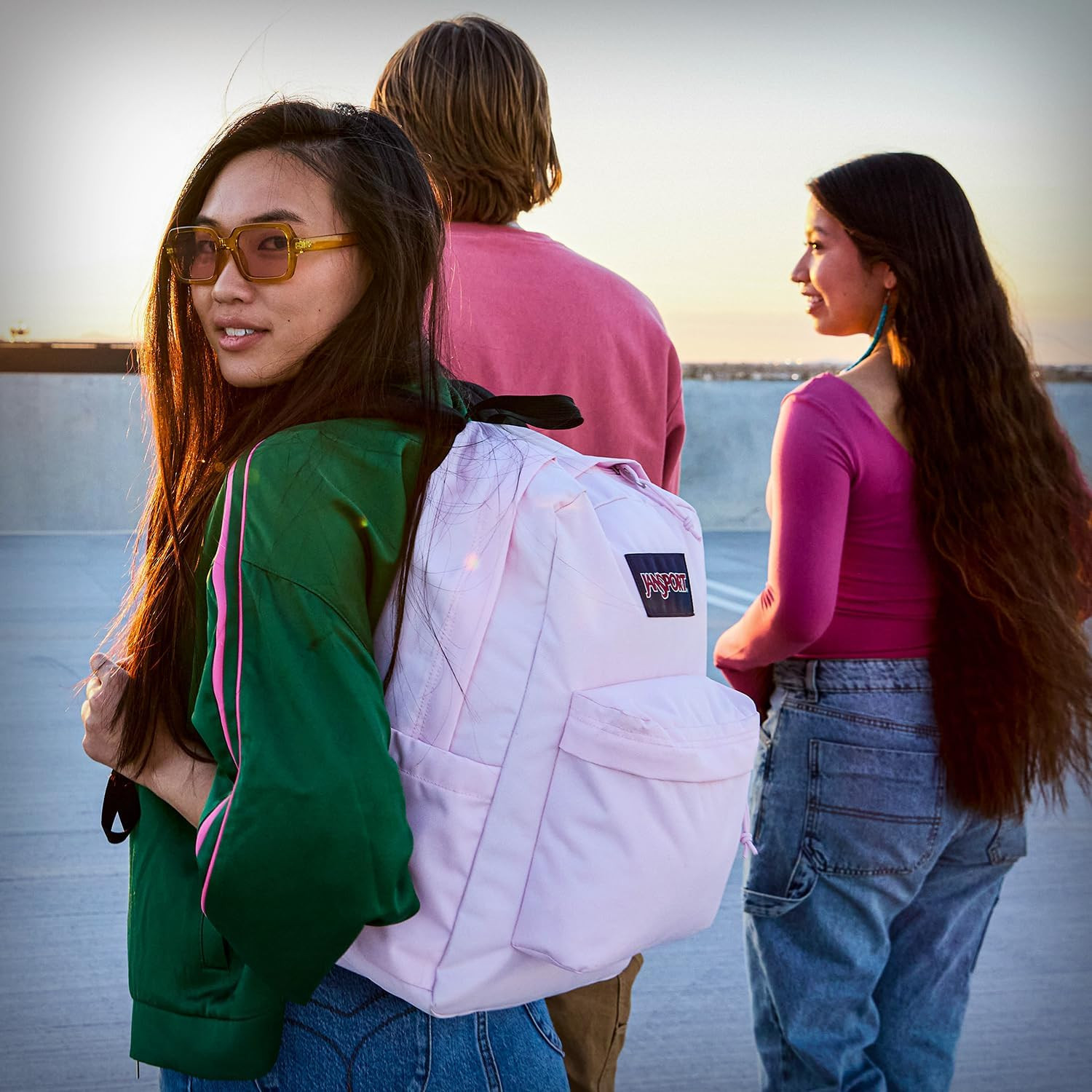 Superbreak One Backpacks – Durable, Lightweight Bookbag with 1 Main Compartment,