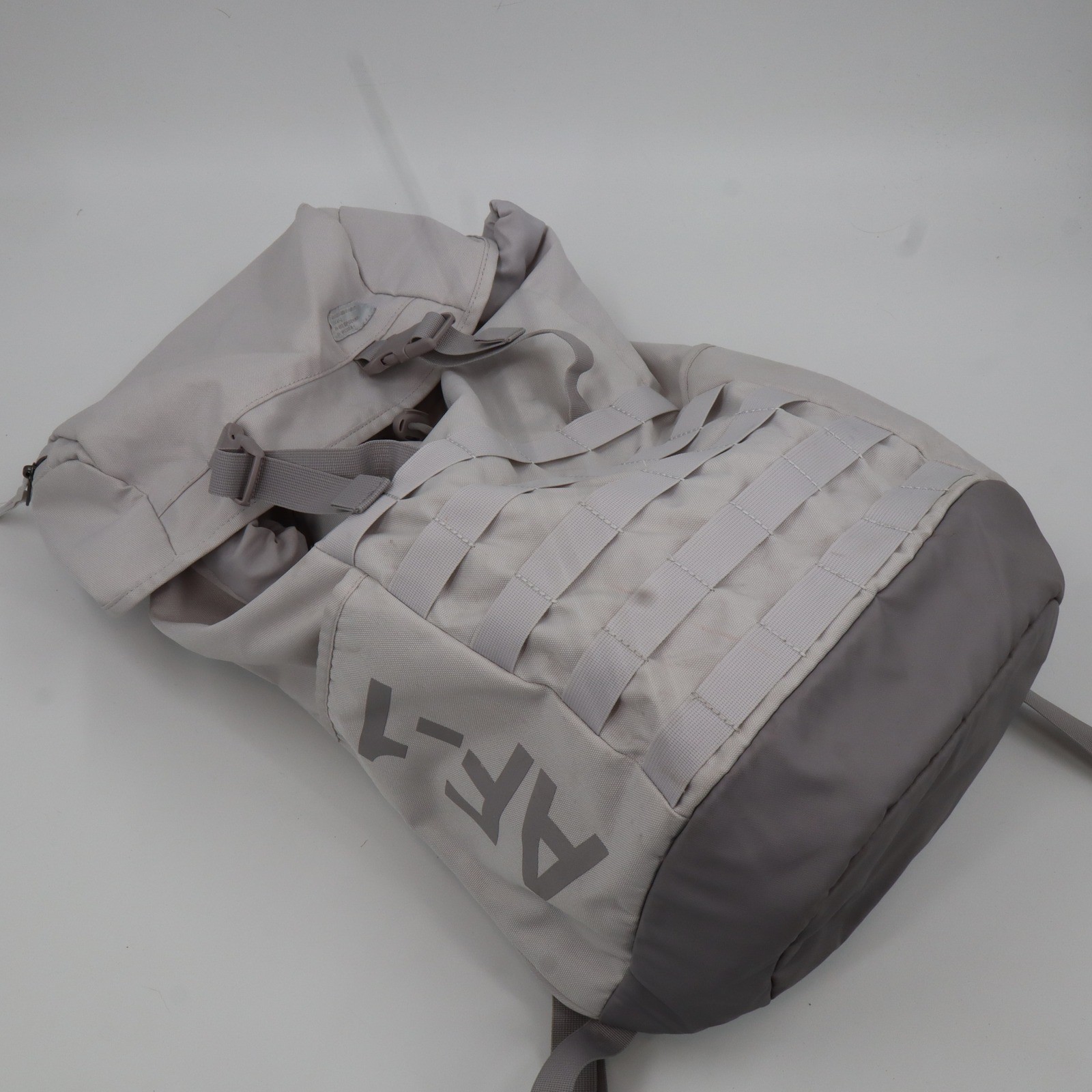 Nike AF-1 Backpack Mens OS Light Bone Grey Tactical Utility Streetwear Bag