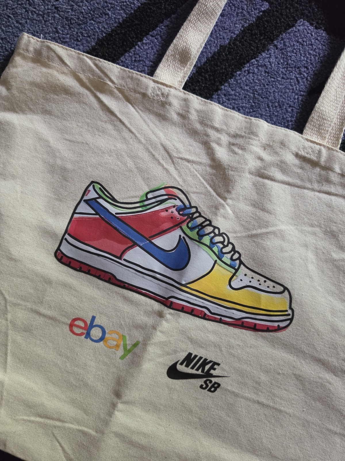 Rare Friends & Family Nike SB Promo Ebay Event Tote Bag