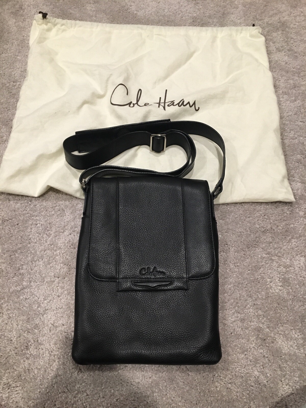 Cole Haan Men’s Merced Newspaper Bag
