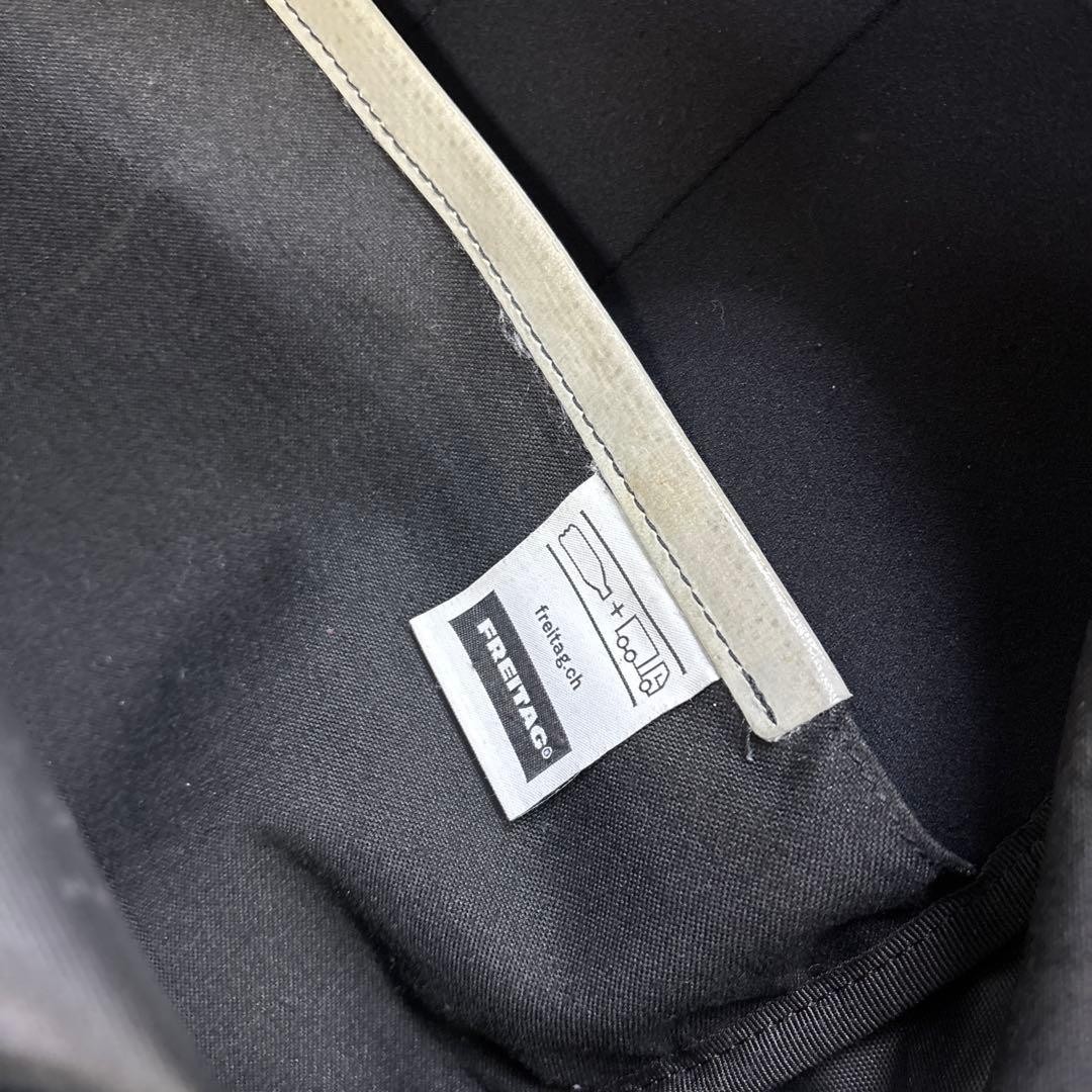 FREITAG F601 MALCOLM Light GRAY & Black Backpack Bag Discontinued RARE Japan O56