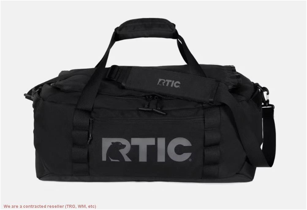 RTIC Outdoors Medium Carry On Structured Collapsible Duffel Bag – Black