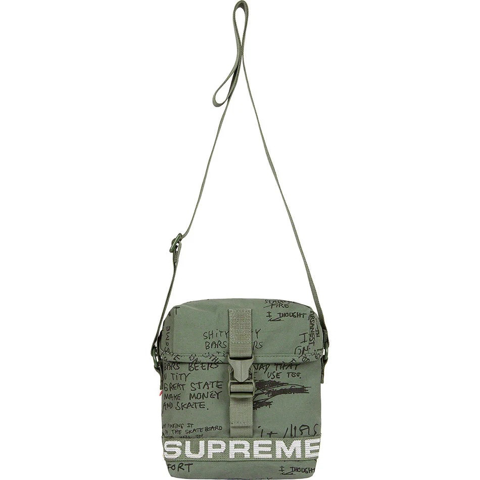 Supreme Military Field Side Bag Olive SS23 Supreme New York 2023