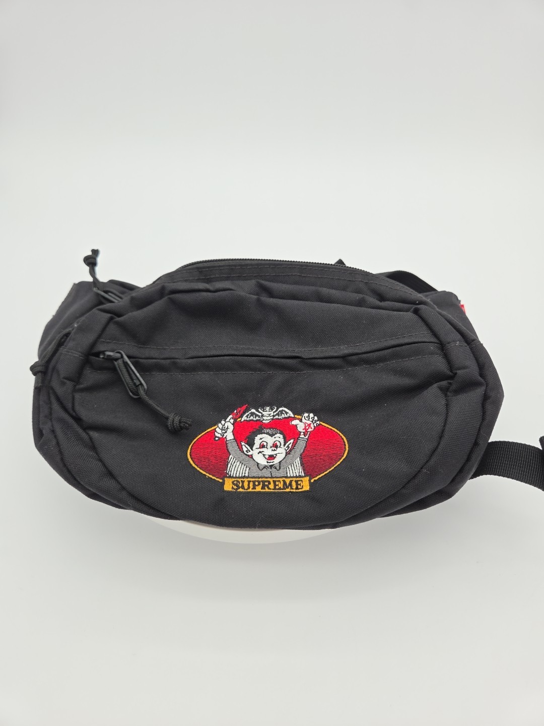 SS21 Supreme Vampire Boy Black Waist Bag Water Resistant Fanny Pack Sean Cliver
