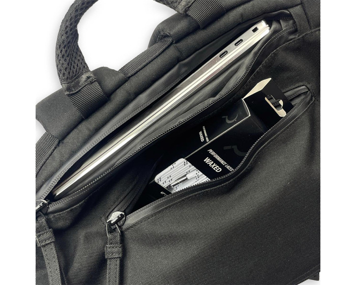 Ground Control Rolltop Backpack – Black