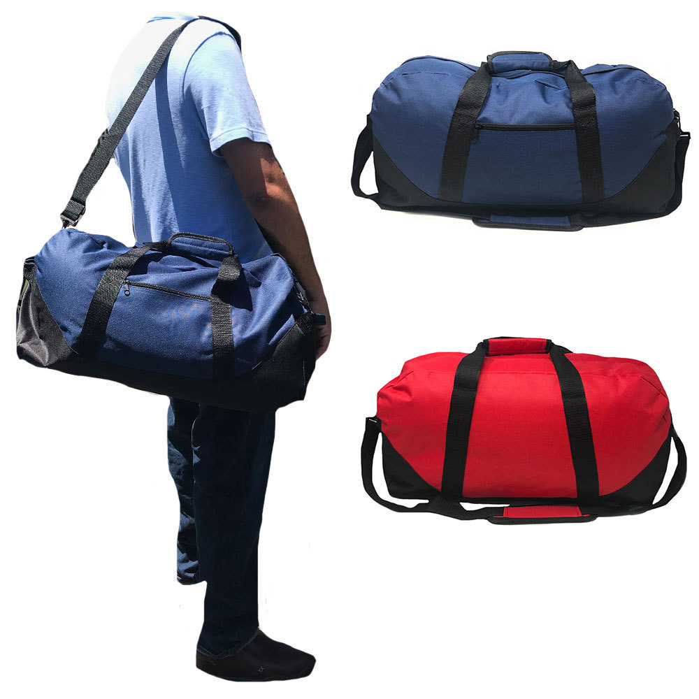 30 Lot Large Duffle Duffel Bags Travel Sports Gym Luggage 21″ Wholesale Bulk
