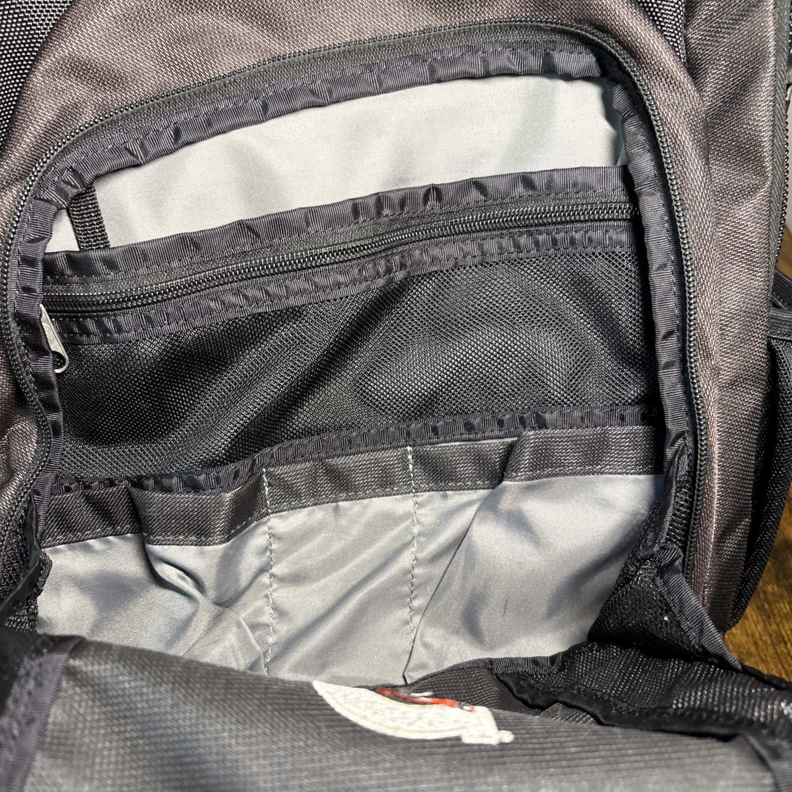 Nike Gatorade Black Backpack for Men Zip Closure Adjustable Strap