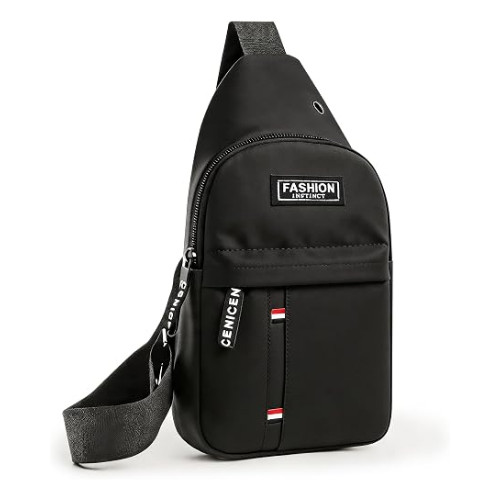 Sling Bag for Men, Multipurpose Cross Body Chest Bag Small Sling Backpack