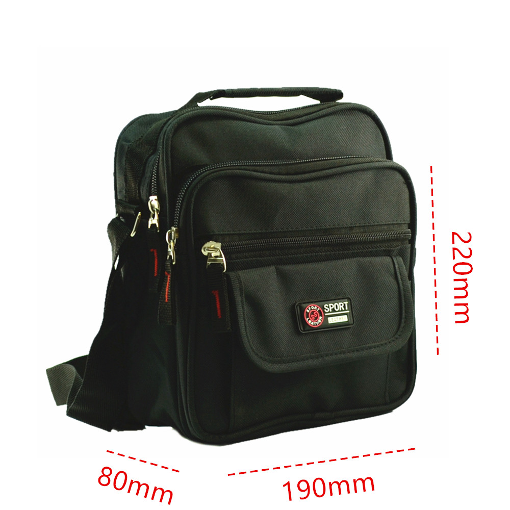 Waterproof Business Crossbody Briefcase Messenger Black Shoulder Satchel Bag
