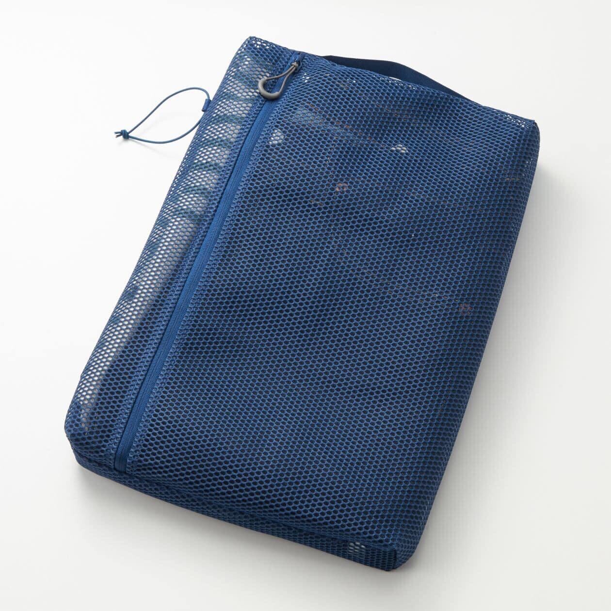 Vertical Backpack 3D Air Mesh Gusset Case Blue 15 x 10 x 2 in Set Of 4 New