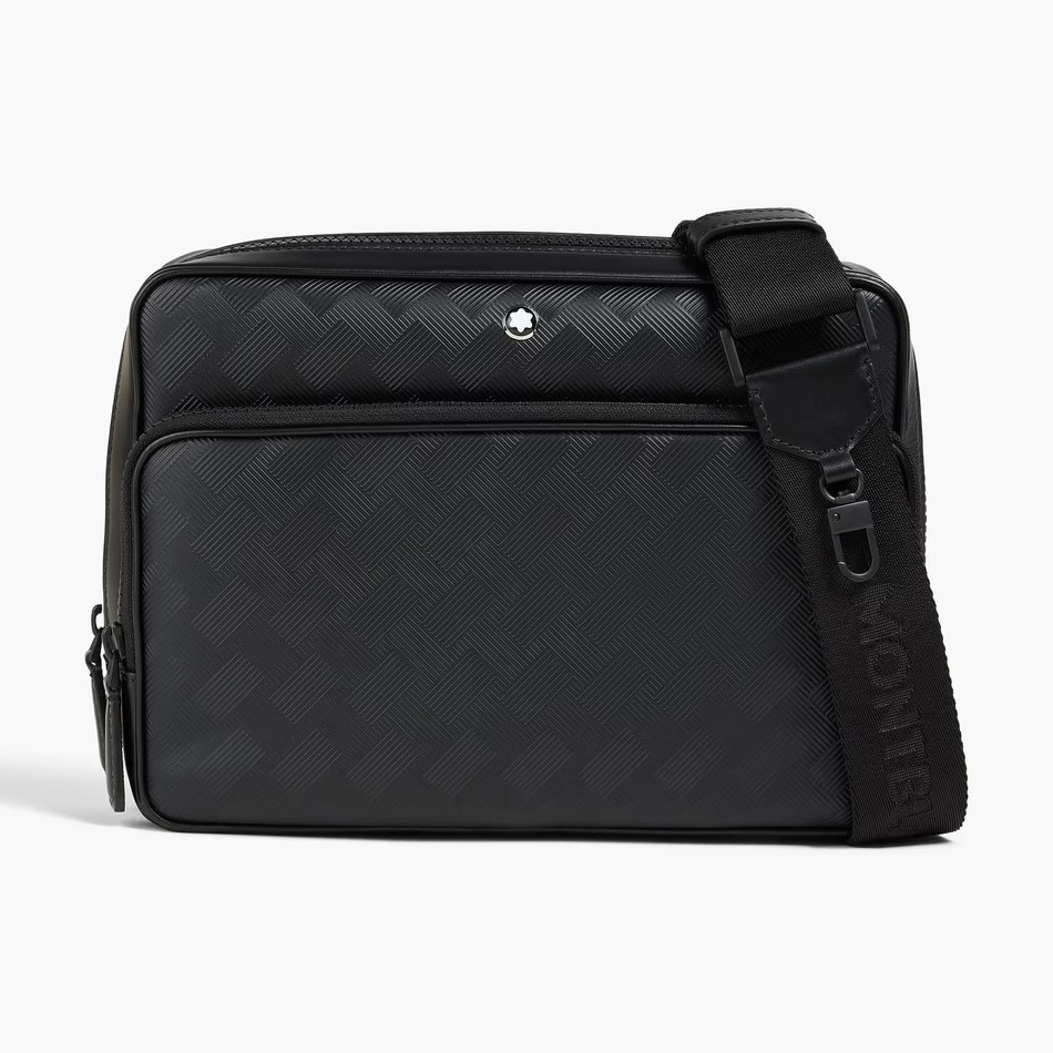 Montblanc Mini Messenger Bag in Black Extreme 3.0 Leather – MB130252