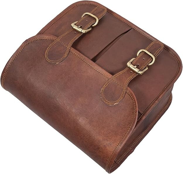 Vintage Leather Genuine Leather Messenger Satchel Sling Boho Handbag Men & Women