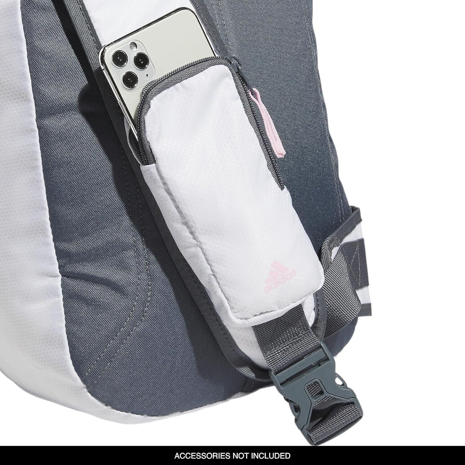 [US Seller] Adidas Prime Sling Backpack – White Color FREESHIPPING