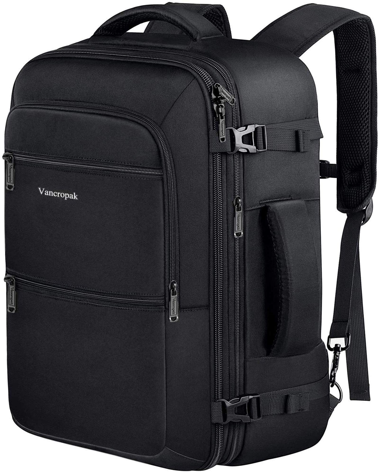 Travel Backpack 40L Carry On Flight Approved Weekender Backpack Expandable Bag