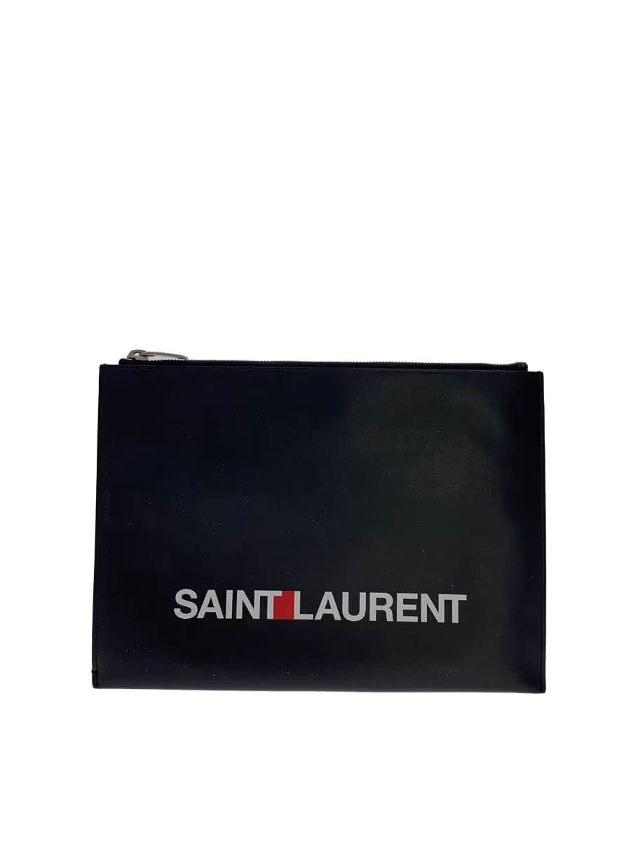 SAINT LAURENT Second Bag BLACK