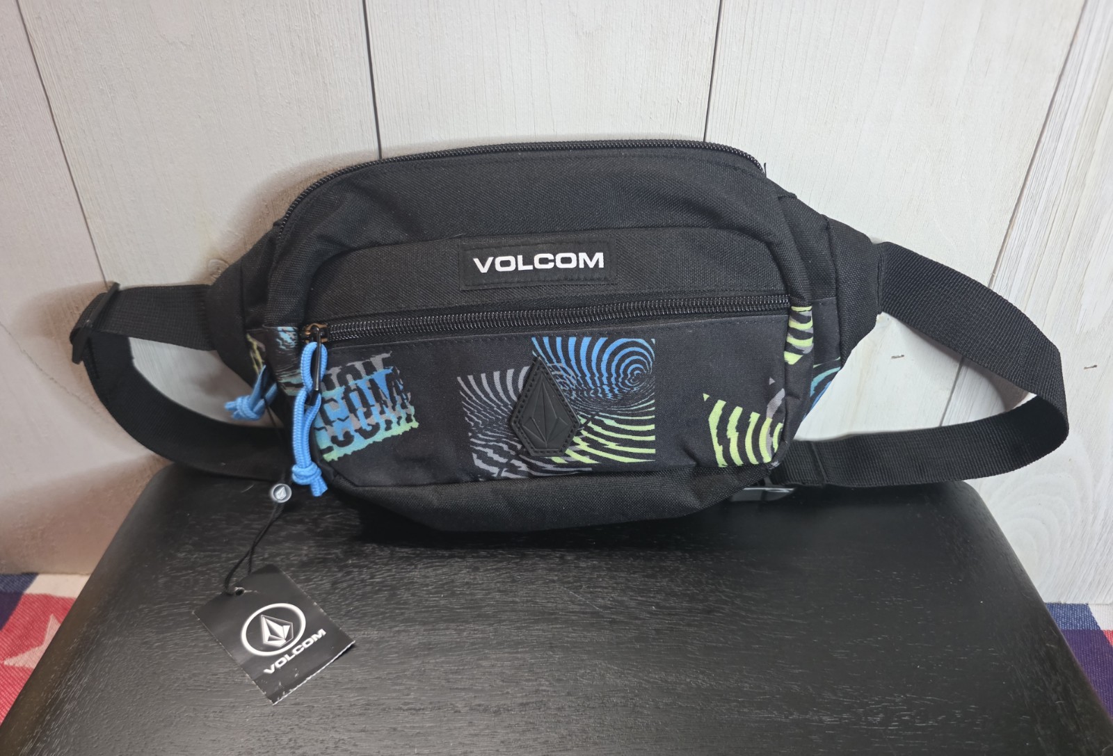 Volcom Launch Waistpack One Size Adjustable- Black