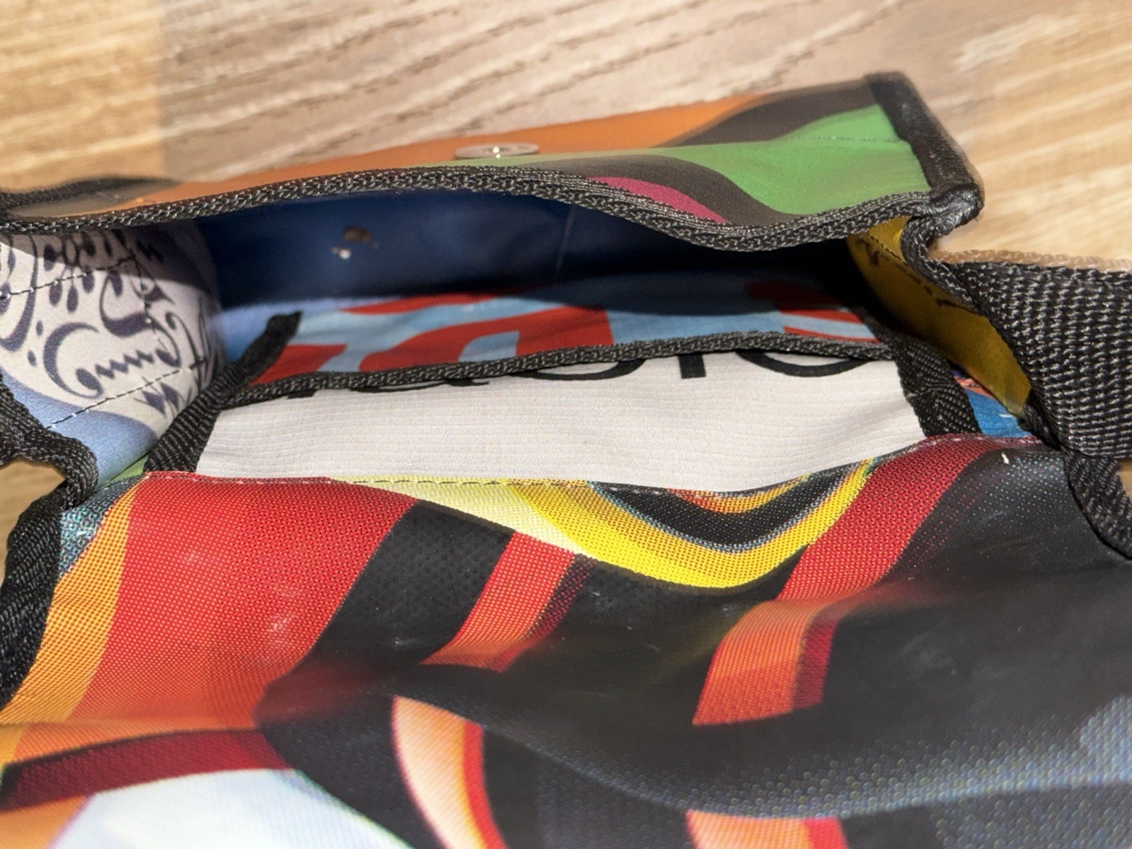 YUCCA Crossbody Bag Recycled Material Made in Barcelona Spain Colorful Strong XC