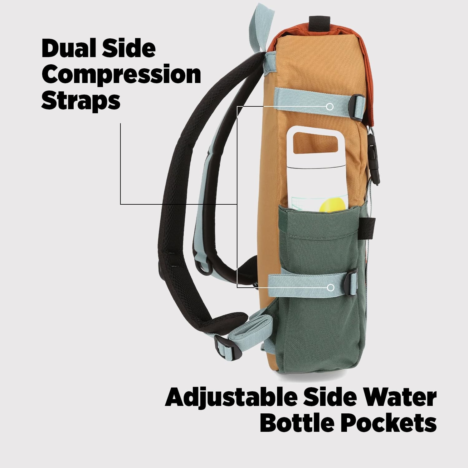 Topo Designs Rover Pack Classic Black Backpack Durable Outdoor Adventure Bag