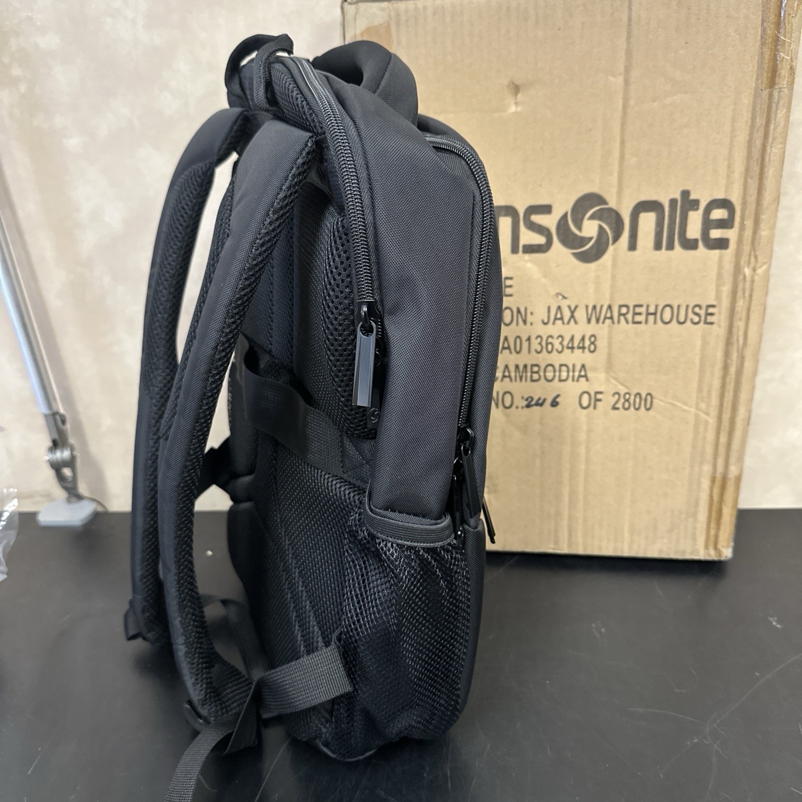 Samsonite Classic Business 2.0 Everyday Backpack, Black, – 141273-1041