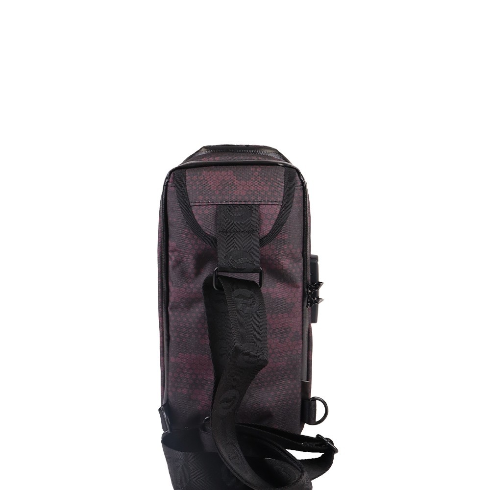 Skunk ECLIPSE Smell Proof Cross Body Weather Proof Backpack RED WINE CAMO