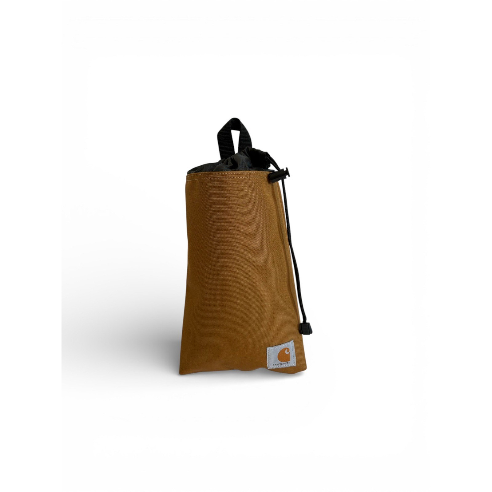 Carhartt Packable Drawstring Utility Pouch Brown Canvas 12″