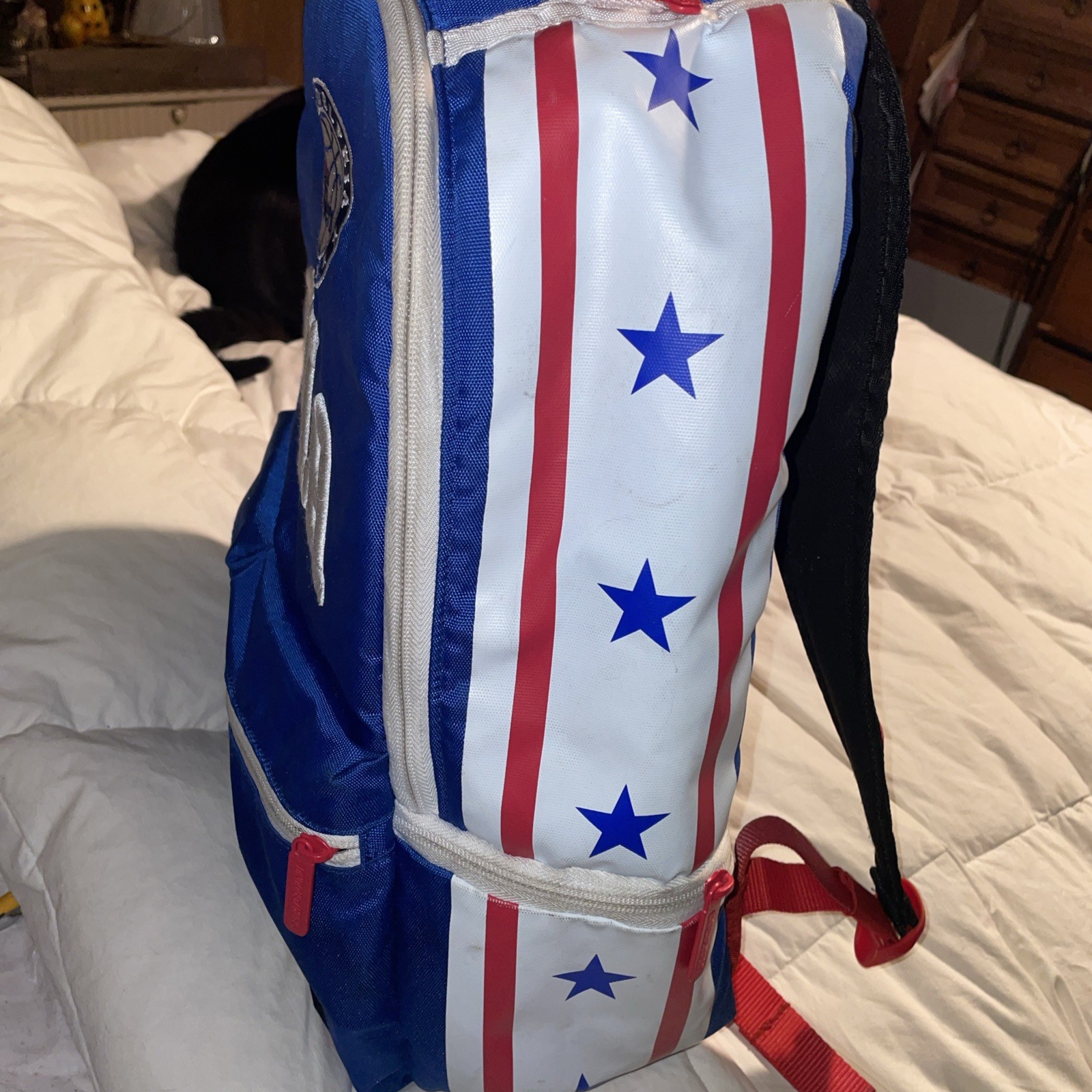 Sprayground NBA Lab Philadelphia 76ers Backpack Rare Phila Red White Blue