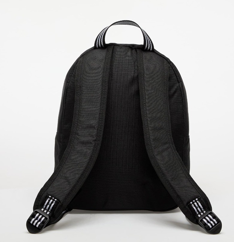 Adidas Originals Adicolor Small Backpack Black White Trefoil Travel School IJ076