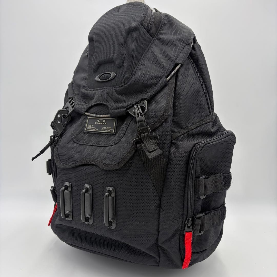Oakley Backpack Bathroom Sink Black Nylon Mens Vintage Japan Used