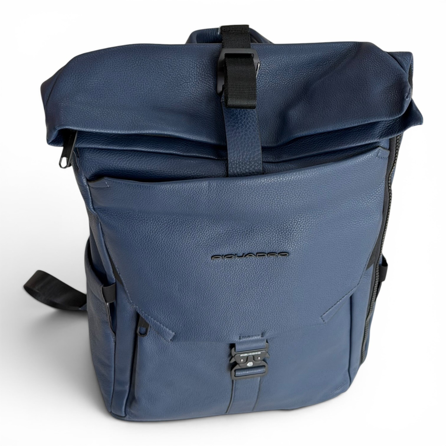 PIQUADRO men’s backpack leather backpack with computer made in Italy notebook