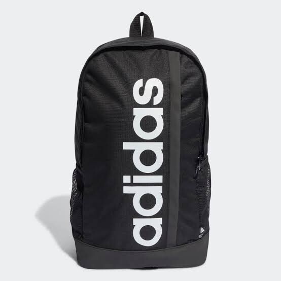 Adidas Essentials Linear 22.5L Backpack School/Work/Sport Black-White FREE SHIP