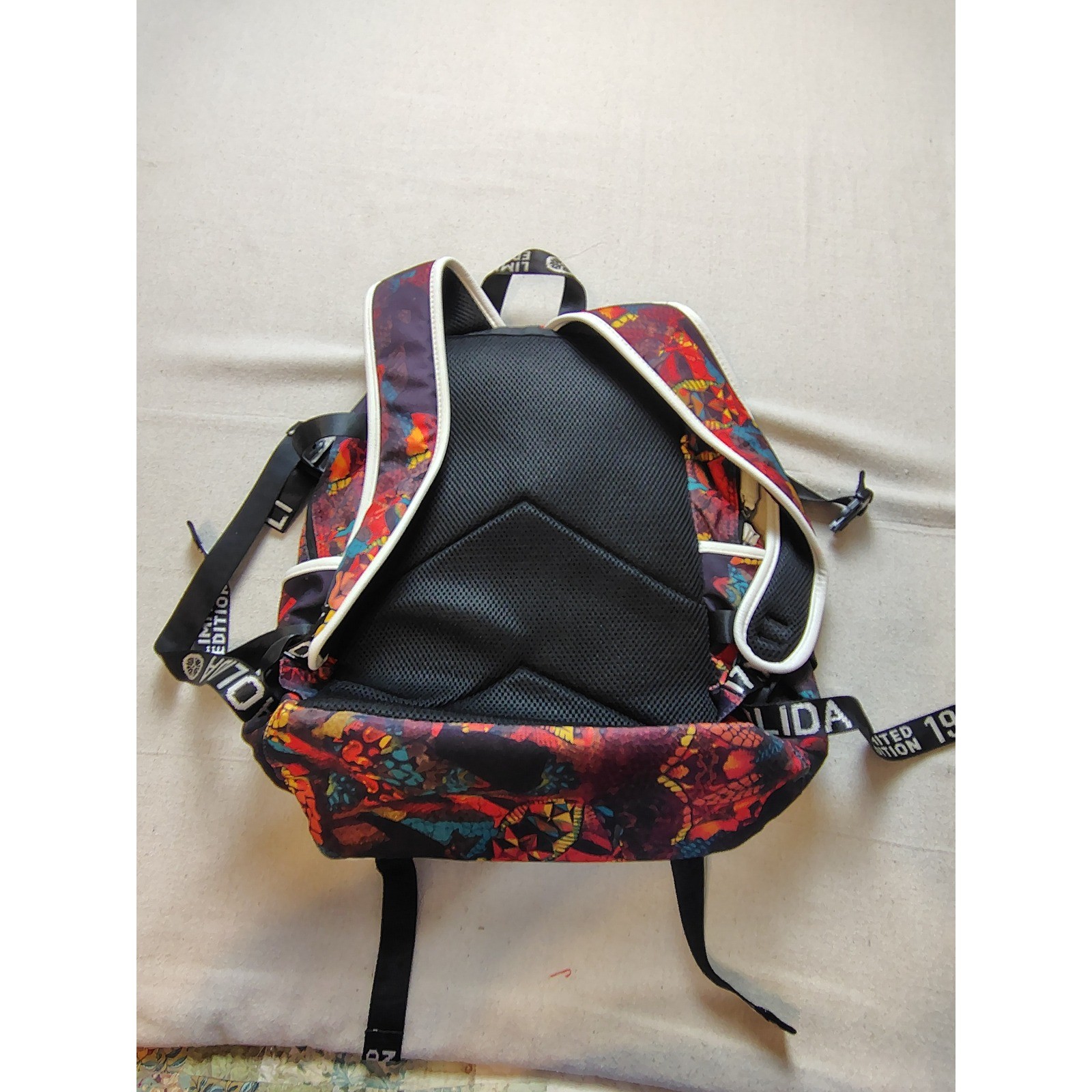 Aolida Naruto Shippuden Anime Backpack Multi Color Graphic Print Laptop Bag