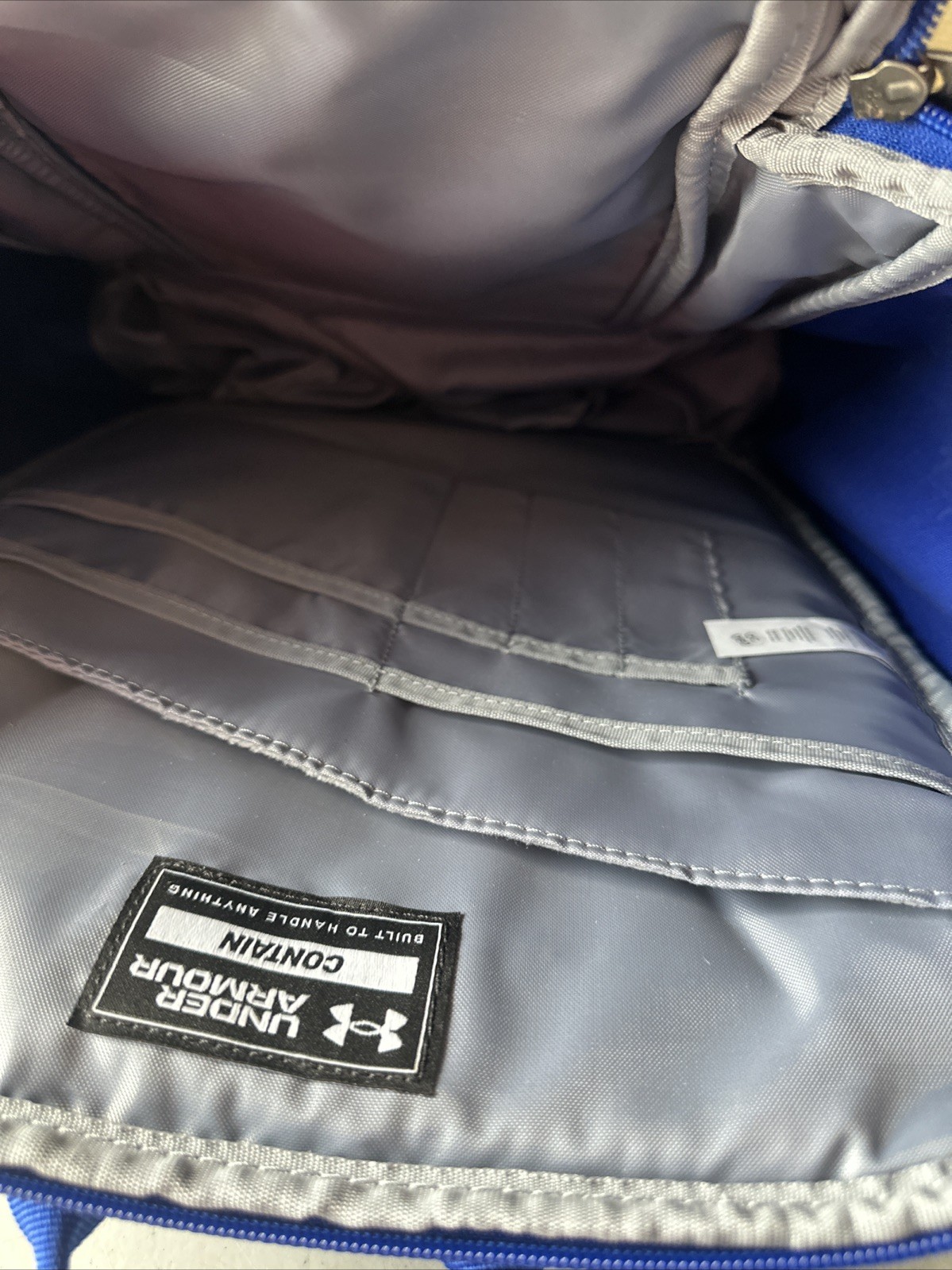 Under Armour 34L Contain Backpack Royal Blue Brand New With Tags