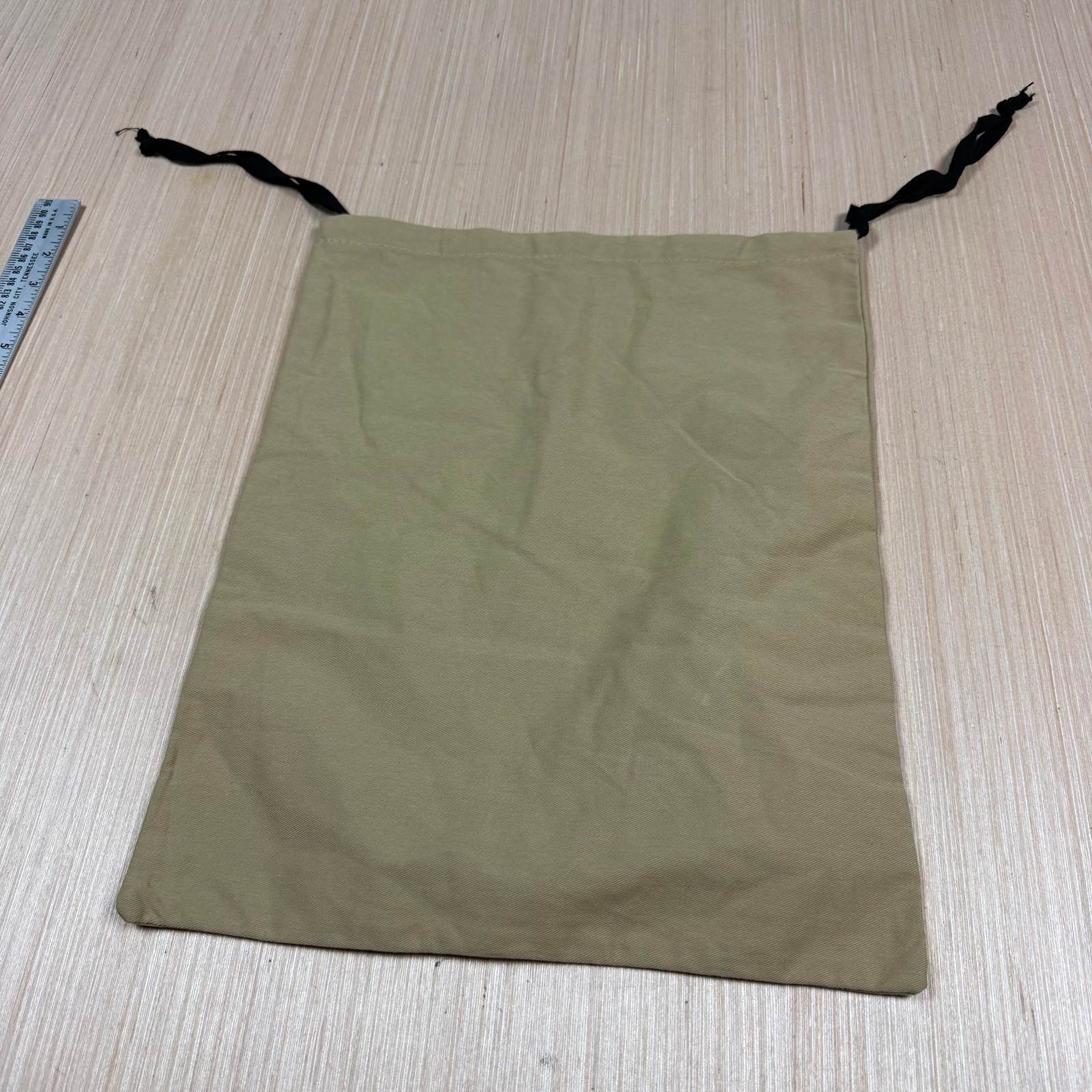A Bathing Ape BAPE Dust Bag Drawstring Shoe Beige Logo