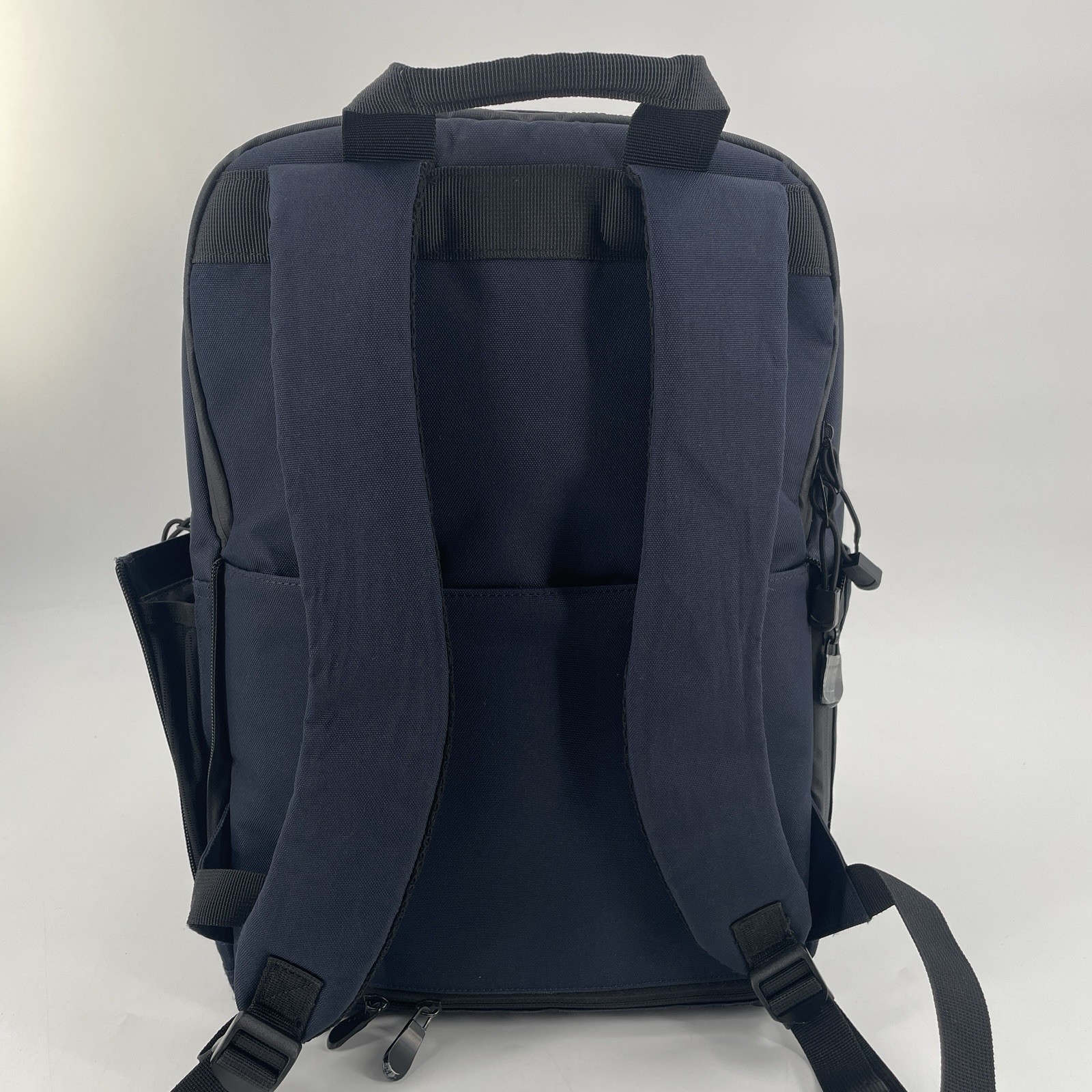 Lo & Sons The Hanover Deluxe 2 Backpack Laptop in Navy Blue -Everyday Travel Bag