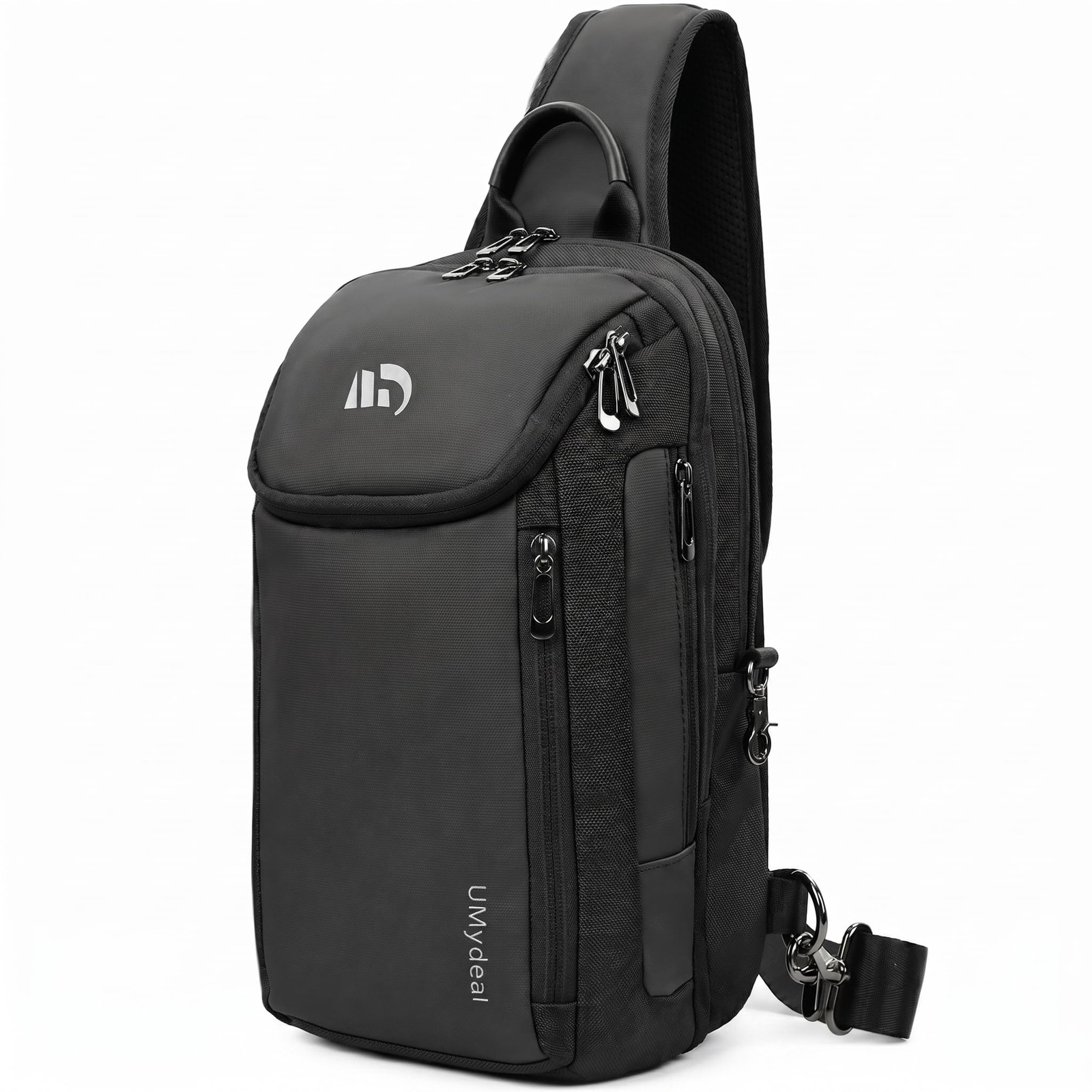 7L Sling Backpack RFID Anti Theft Sling Bag Mens Crossbody Bag for 11-inch iP…