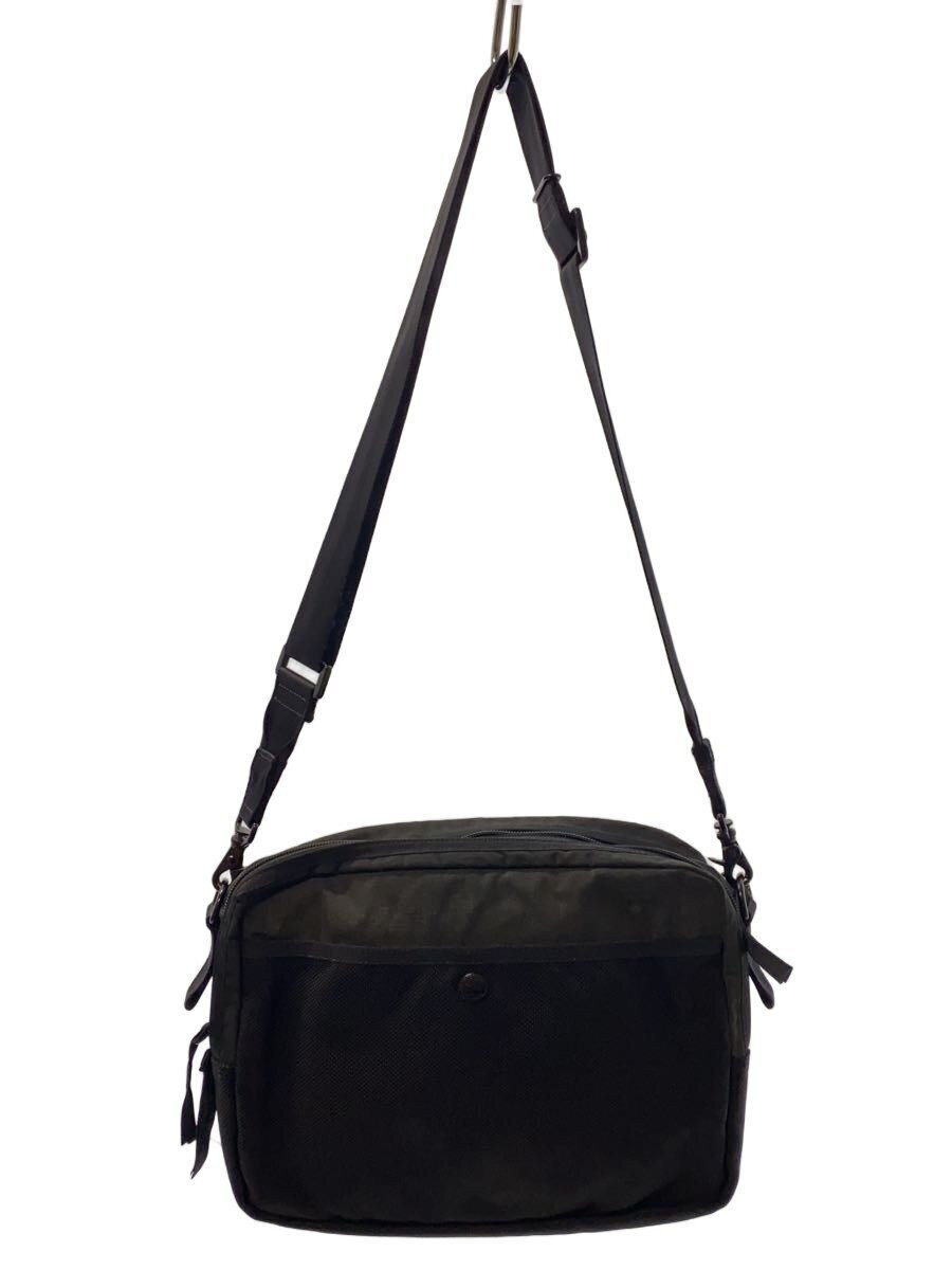 Authentic PORTER Nylon Shoulder Bag Black 9cm Depth 22cm Height 27.5cm Width