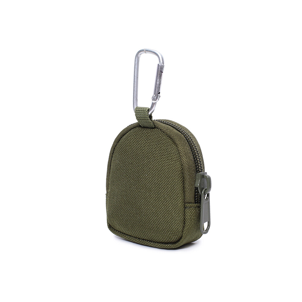 Tactical EDC Key Wallet Keychain Earphone Holder Case Waist Pack Mini Coin Purse