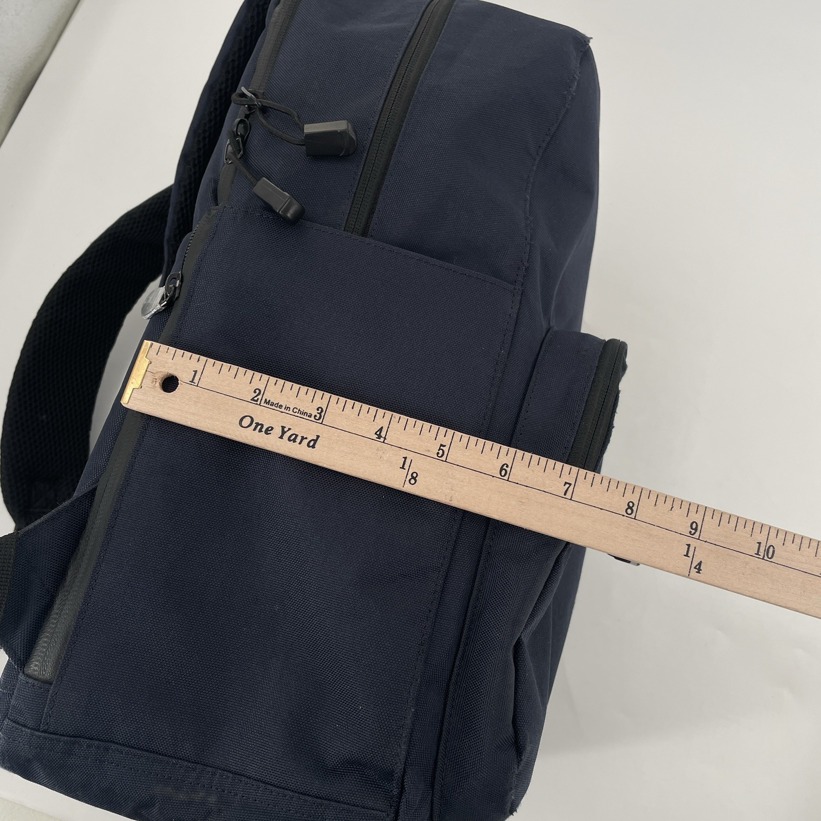 Lo & Sons The Hanover Deluxe 2 Backpack Laptop in Navy Blue -Everyday Travel Bag