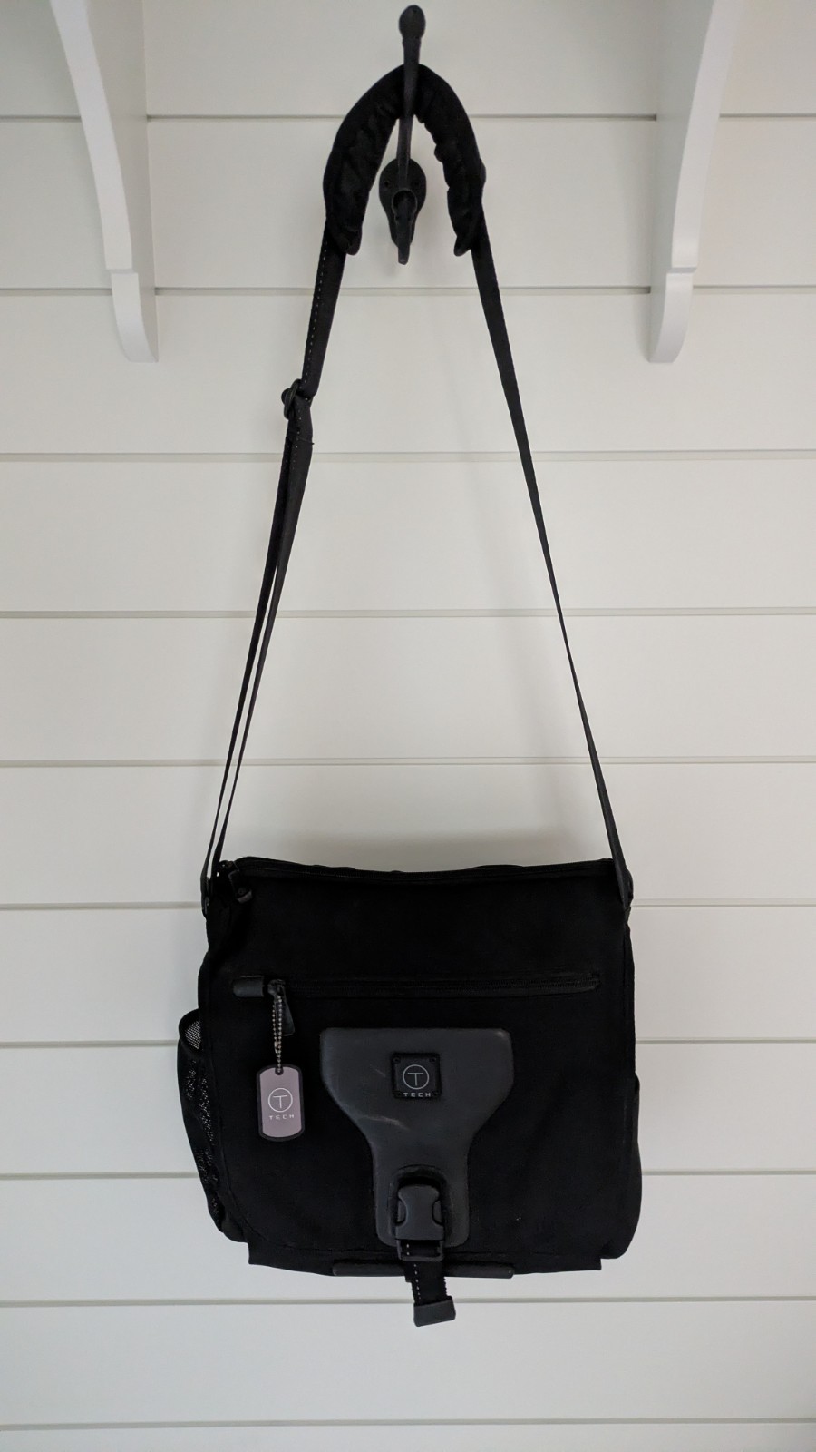 TUMI T-Tech Messenger Backpack Laptop Computer Bag 57035D Padded Strap